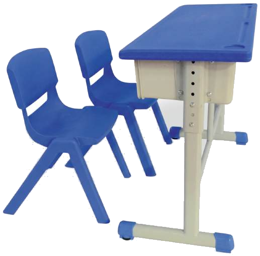 Dual Seating Desk Adjustable from the ANKUSH Playways catalog